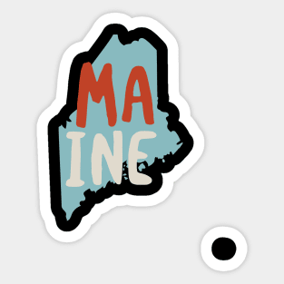 State of Maine Sticker